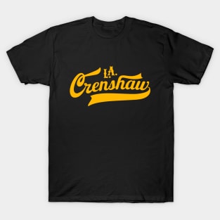 Los Angeles Crenshaw classic - Crenshaw LA - L.A. Crenshaw Logo T-Shirt